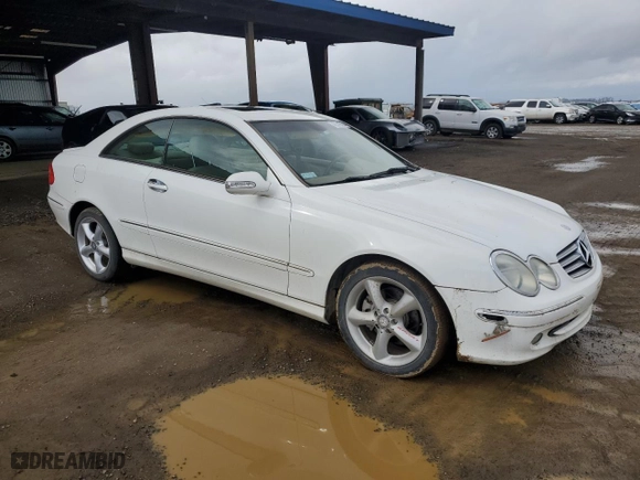 2003 Mercedes-Benz CLK-Class 3.2L with VIN WDBTJ65J93F042522, listed as a Copart auction lot 49341725 with 217,646 mi miles and Salvage Title. Bid and sale history available at carsss.com. Image 4.