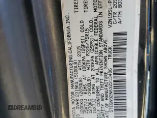 2003 Toyota Tacoma PreRunner z VIN 5TEGN92N63Z213486, wystawiony jako Copart lot #51356715 z przebiegiem 257 994 mil mil oraz Szkoda całkowita • Salvage title. Historia ofert i sprzedaży dostępna na DreamBid. Obrazek 12.