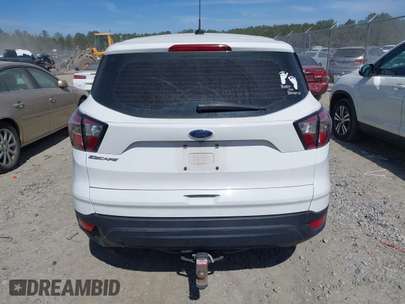 2017 Ford Escape S with VIN 1FMCU0F70HUB65598, listed as a IAAI auction lot 41701930 with 121,880 mi miles. Bid and sale history available at carsss.com. Image 16.