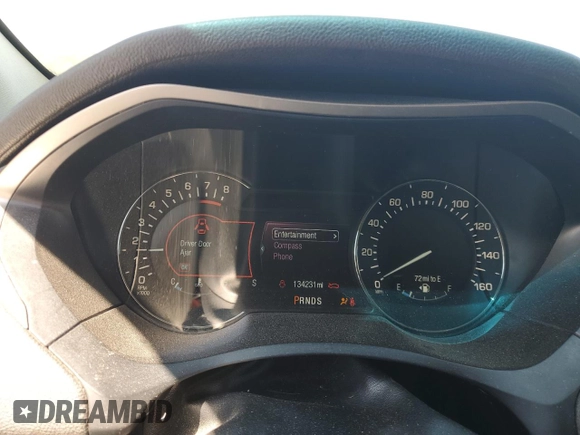 2014 Lincoln MKZ with VIN 3LN6L2G99ER836393, listed as a Copart auction lot 50190495 with 134,231 mi miles and Salvage title. Bid and sale history available at DreamBid. Image 9.