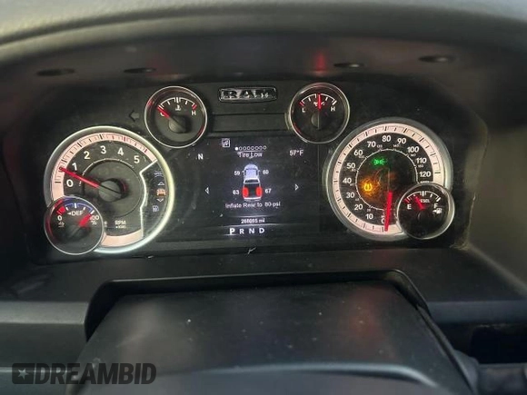 2015 Ram 2500 Outdoorsman with VIN 3C6UR5DL9FG697382, listed as a Copart auction lot 89020565 with 268,085 mi miles and Clean Title. Bid and sale history available at carsss.com. Image 8.