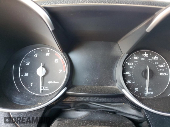 2019 Alfa Romeo Giulia with VIN ZARFAMAN4K7621573, listed as a Copart auction lot 60509535 with Not provided miles and Salvage title. Bid and sale history available at DreamBid. Image 9.