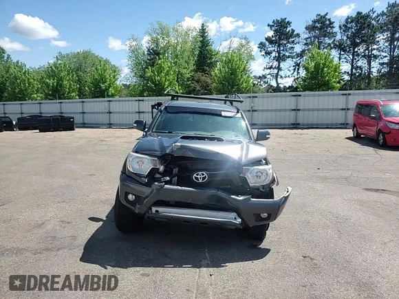 2014 Toyota Tacoma with VIN 3TMLU4EN3EM151500, listed as a Copart auction lot 57147705 with 170,240 mi miles and Salvage title. Bid and sale history available at DreamBid. Image 13.