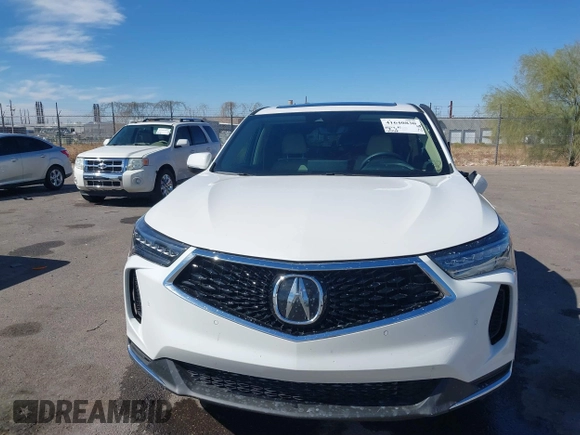 2024 Acura RDX Technology with VIN 5J8TC2H54RL026193, listed as a IAAI auction lot 41640830 with 4,586 mi miles and . Bid and sale history available at carsss.com. Image 13.