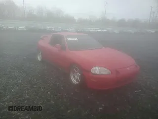 1993 Honda del Sol S with VIN JHMEG1143PS000418, listed as a Copart auction lot 87465694 with 156,826 mi miles and Salvage Title. Bid and sale history available at carsss.com. Image 10.