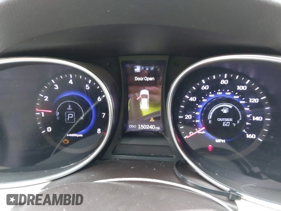 2013 Hyundai Santa Fe Sport z VIN 5XYZU3LA6DG106616, wystawiony jako IAAI lot #42325079 z przebiegiem 150 240 mil mil oraz . Historia ofert i sprzedaży dostępna na DreamBid. Obrazek 7.