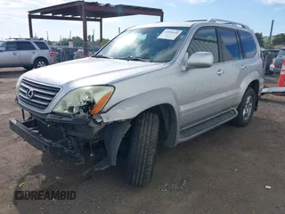 2008 Lexus GX 470 with VIN JTJBT20X380153246, listed as a IAAI auction lot 42004558 with 290,219 mi miles. Bid and sale history available at carsss.com. Image 18.