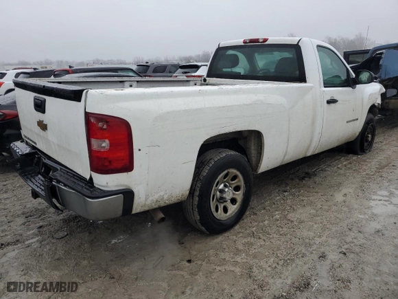 2011 Chevrolet Silverado 1500 Work Truck with VIN 1GCNCPEX4BZ163695, listed as a Copart auction lot 43125695 with 177,429 mi miles and Salvage Title. Bid and sale history available at carsss.com. Image 3.
