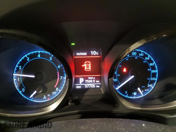 2014 Toyota Corolla L with VIN 2T1BURHE3EC148576, listed as a Copart auction lot 82164724 with 97,706 mi miles and Salvage title. Bid and sale history available at DreamBid. Image 9.