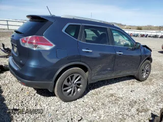 2016 Nissan Rogue SL with VIN 5N1AT2MT9GC880924, listed as a Copart auction lot 50440875 with 0 mi miles and Salvage Title. Bid and sale history available at carsss.com. Image 3.