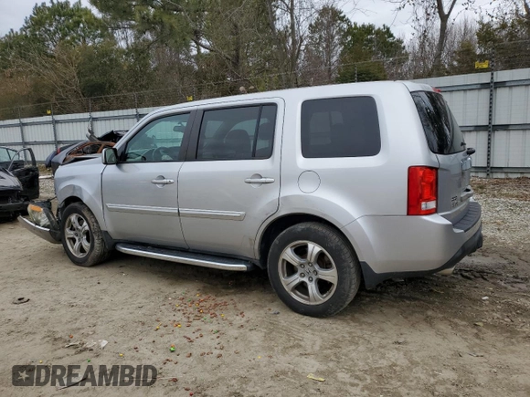 2014 Honda Pilot EX-L with VIN 5FNYF3H58EB004714, listed as a Copart auction lot 42533085 with 105,879 mi miles and Salvage Title. Bid and sale history available at DreamBid. Image 2.