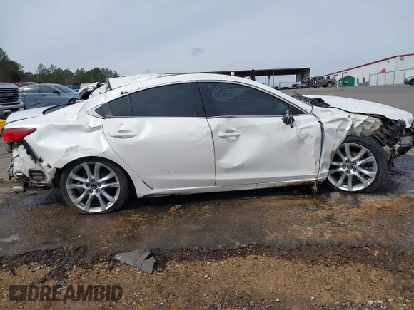 2015 Mazda 6 i Touring with VIN JM1GJ1V65F1176804, listed as a IAAI auction lot 41739500 with Not Provided miles. Bid and sale history available at carsss.com. Image 13.