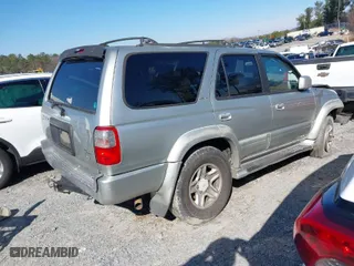 1999 Toyota 4Runner Limited with VIN JT3GN87R8X0101921, listed as a IAAI auction lot 41562115 with 403,948 mi miles. Bid and sale history available at carsss.com. Image 4.