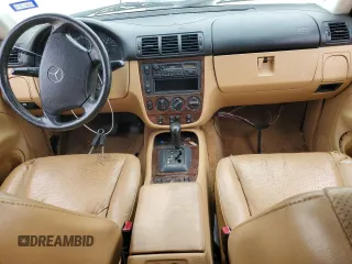 1999 Mercedes-Benz M-Class with VIN 4JGAB54E6XA112237, listed as a Copart auction lot 80163624 with 224,995 mi miles and Salvage Title. Bid and sale history available at carsss.com. Image 8.