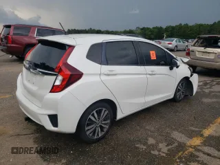 2015 Honda Fit EX-L with VIN 3HGGK5H84FM768913, listed as a Copart auction lot 60541285 with 107,886 mi miles and Salvage title. Bid and sale history available at DreamBid. Image 3.