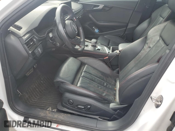2019 Audi A4 Premium Plus with VIN WAUENAF48KA016318, listed as a Copart auction lot 51271465 with 104,013 mi miles and Salvage Title. Bid and sale history available at carsss.com. Image 7.
