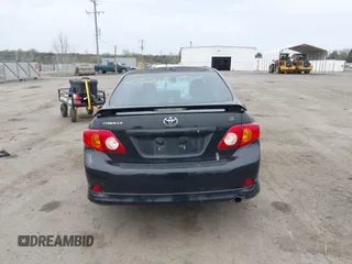 2009 Toyota Corolla with VIN 2T1BU40E89C157455, listed as a IAAI auction lot 41952016 with 211,792 mi miles. Bid and sale history available at carsss.com. Image 16.