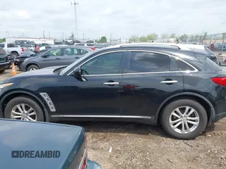 2010 Infiniti FX35 with VIN JN8AS1MW4AM851803, listed as a IAAI auction lot 42156351 with 170,700 mi miles. Bid and sale history available at carsss.com. Image 14.