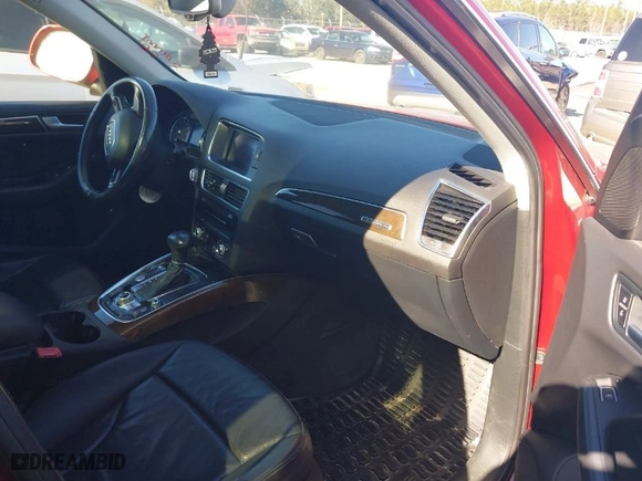 2014 Audi Q5 Premium Plus with VIN WA1LFAFP6EA119415, listed as a IAAI auction lot 41261496 with 201,348 mi miles. Bid and sale history available at carsss.com. Image 5.