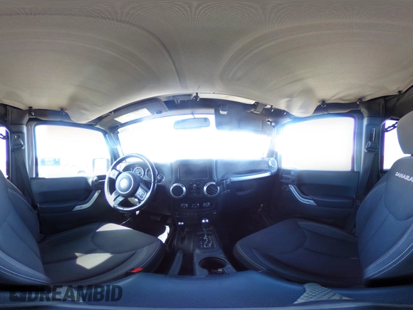 2017 Jeep Wrangler Unlimited Sahara with VIN 1C4BJWEG7HL641347, listed as a IAAI auction lot 41833356 with 84,735 mi miles. Bid and sale history available at carsss.com. Image 19.