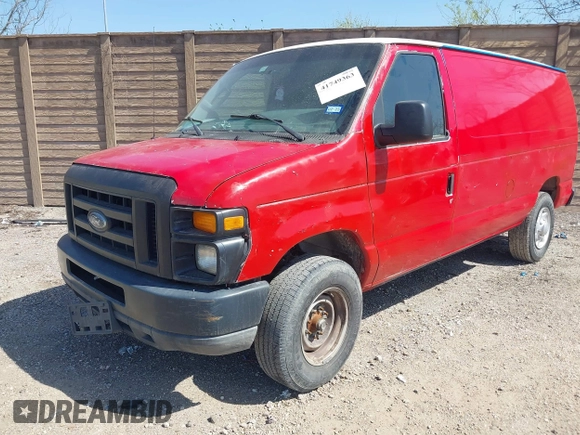 2011 Ford Econoline Cargo Commercial with VIN 1FTSE3EL8BDA38781, listed as a IAAI auction lot 41749363 with 205,496 mi miles. Bid and sale history available at carsss.com. Image 2.