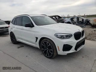 2021 BMW X3 M with VIN 5YMTS0C03M9F40179, listed as a Copart auction lot 80927493 with 35,512 mi miles. Bid and sale history available at carsss.com. Image 4.