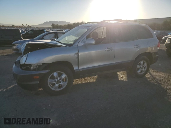 2006 Hyundai Santa Fe GLS with VIN KM8SC73D56U097233, listed as a Copart auction lot 84483704 with 88,699 mi miles and Salvage Title. Bid and sale history available at carsss.com. Image 1.