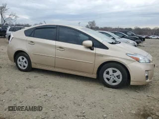 2010 Toyota Prius II with VIN JTDKN3DU7A1240697, listed as a Copart auction lot 50901915 with 125,344 mi miles and Salvage Title. Bid and sale history available at carsss.com. Image 4.