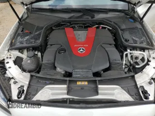 2018 Mercedes-Benz C 43 AMG with VIN 55SWF6EB1JU268322, listed as a Copart auction lot 49921335 with 24,476 mi miles and Salvage Title. Bid and sale history available at carsss.com. Image 11.