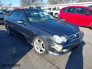 2009 Mercedes-Benz CLK-Class 3.5L with VIN WDBTK56FX9T109978, listed as a IAAI auction lot 41406826 with 59,043 mi miles. Bid and sale history available at carsss.com. Image 1.