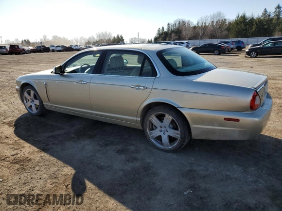 2008 Jaguar XJ with VIN SAJXA82B98SH19616, listed as a Copart auction lot 53146395 with 251,483 mi miles and Clean Title. Bid and sale history available at DreamBid. Image 2.