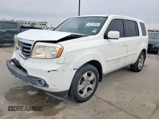 2015 Honda Pilot EX-L z VIN 5FNYF3H67FB033387, wystawiony jako Copart lot #45715095 z przebiegiem 133 623 mil mil oraz Szkoda całkowita • Salvage title. Historia ofert i sprzedaży dostępna na DreamBid. Obrazek 1.