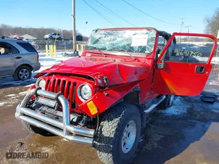 2004 Jeep Wrangler Sport with VIN 1J4FA49S64P802627, listed as a IAAI auction lot 41641750 with 80,849 mi miles. Bid and sale history available at carsss.com. Image 18.