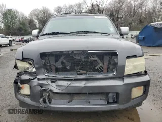 2005 Infiniti QX56 with VIN 5N3AA08A35N802103, listed as a Copart auction lot 44814005 with 343,164 mi miles and Salvage Title. Bid and sale history available at carsss.com. Image 5.