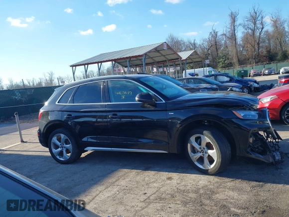 2022 Audi Q5 S line Premium Plus with VIN WA1EAAFY4N2139947, listed as a IAAI auction lot 41631689 with 40,746 mi miles and . Bid and sale history available at DreamBid. Image 14.
