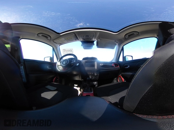 2018 Jeep Renegade Trailhawk with VIN ZACCJBCB6JPG71929, listed as a IAAI auction lot 41939091 with 109,354 mi miles. Bid and sale history available at carsss.com. Image 19.