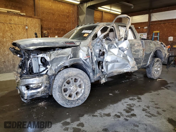 2020 Ram 2500 Laramie with VIN 3C6UR5FL7LG196466, listed as a Copart auction lot 49273125 with 0 mi miles and Salvage Title. Bid and sale history available at carsss.com. Image 1.