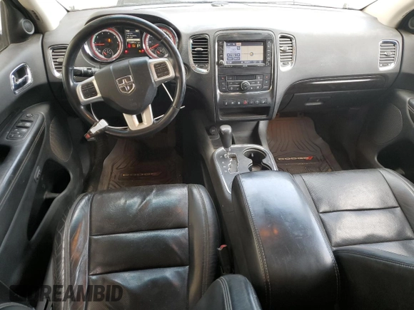 2012 Dodge Durango Citadel with VIN 1C4SDJET2CC181286, listed as a Copart auction lot 52671705 with 214,895 mi miles and Salvage title. Bid and sale history available at DreamBid. Image 8.