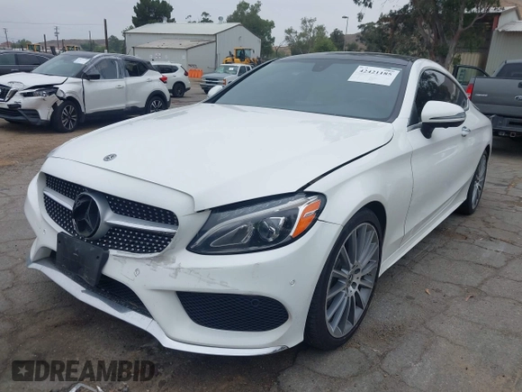 2018 Mercedes-Benz C 300 with VIN WDDWJ4JB2JF660253, listed as a IAAI auction lot 42421185 with 142,828 mi miles and . Bid and sale history available at DreamBid. Image 2.