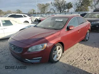 2015 Volvo S60 T5 Drive-E Premier Plus with VIN YV140MFC3F1316631, listed as a Copart auction lot 76162294 with 0 mi miles and Salvage Title. Bid and sale history available at carsss.com. Image 1.