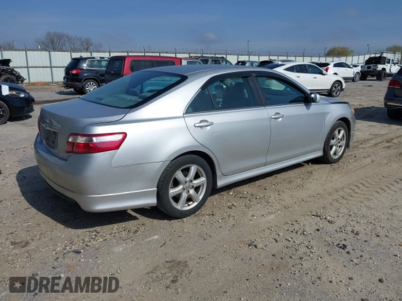 2009 Toyota Camry with VIN 4T1BE46K79U344730, listed as a IAAI auction lot 41804078 with 209,628 mi miles. Bid and sale history available at carsss.com. Image 4.
