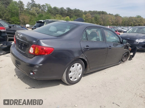 2010 Toyota Corolla with VIN 1NXBU4EE5AZ173902, listed as a Copart auction lot 54487135 with 222,443 mi miles and Salvage title. Bid and sale history available at DreamBid. Image 3.