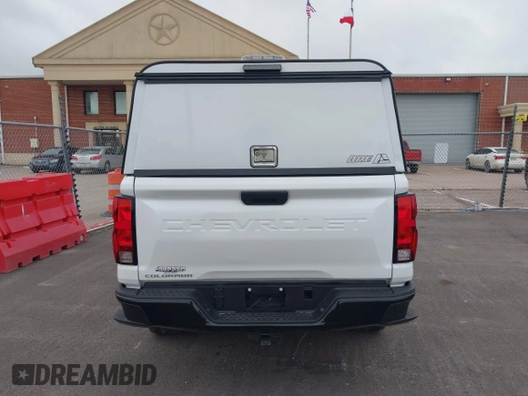 2024 Chevrolet Colorado 2WD Work Truck with VIN 1GCGSBECXR1148879, listed as a IAAI auction lot 42126574 with 209 mi miles and . Bid and sale history available at DreamBid. Image 16.