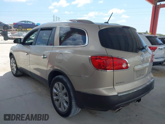 2012 Buick Enclave Premium with VIN 5GAKRDED4CJ333402, listed as a IAAI auction lot 42201640 with 122,394 mi miles and . Bid and sale history available at carsss.com. Image 3.