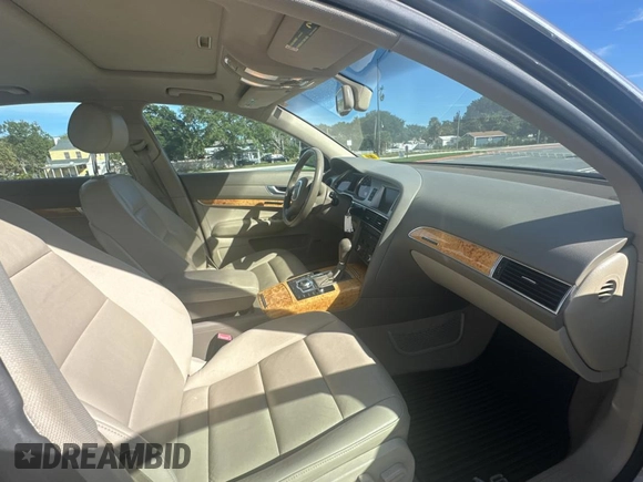 2007 Audi A6 3.2L with VIN WAUDH74F27N110463, listed as a Copart auction lot 80316034 with 220,651 mi miles and Clean Title. Bid and sale history available at carsss.com. Image 5.