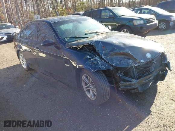2008 BMW 3 Series 328i with VIN WBAVA37568NL55529, listed as a IAAI auction lot 41832053 with 134,933 mi miles. Bid and sale history available at carsss.com. Image 1.