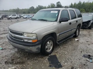 2002 Chevrolet Tahoe LS with VIN 1GNEC13Z92R283808, listed as a Copart auction lot 71348574 with 327,647 mi miles and Salvage Title. Bid and sale history available at carsss.com. Image 1.