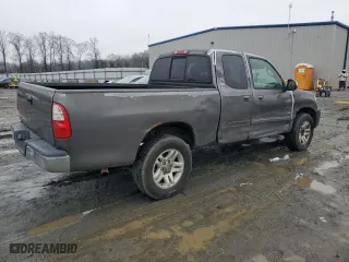 2006 Toyota Tundra SR5 with VIN 5TBRU34106S457714, listed as a Copart auction lot 86374024 with 308,403 mi miles and Salvage Title. Bid and sale history available at carsss.com. Image 3.