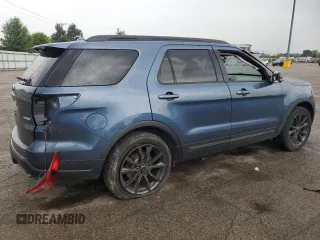 2018 Ford Explorer XLT with VIN 1FM5K7DH0JGB98690, listed as a Copart auction lot 57465175 with 83,551 mi miles and Salvage title. Bid and sale history available at DreamBid. Image 3.