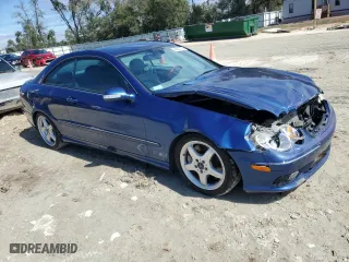 2004 Mercedes-Benz CLK-Class 5.0L with VIN WDBTJ75J94F114679, listed as a Copart auction lot 46604775 with 155,003 mi miles and Non Repairable. Bid and sale history available at carsss.com. Image 4.